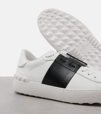 Valentino Garavani Open leather sneakers | Valentino Garavani