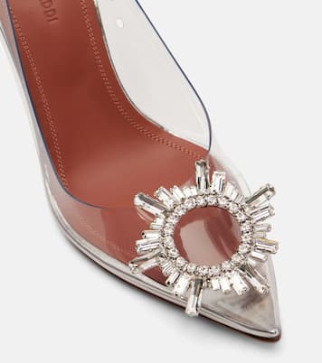 Escarpins Begum en PVC à ornements | Amina Muaddi