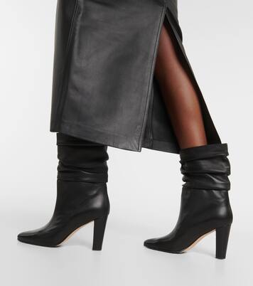 Calasso leather ankle boots | Manolo Blahnik