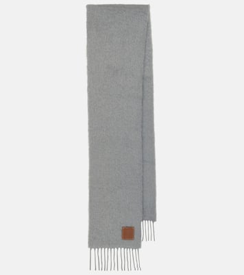 Mohair and wool scarf | Loewe