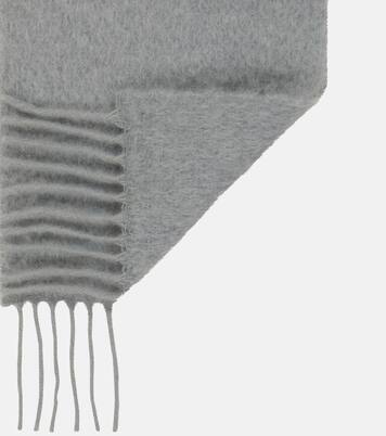 Mohair and wool scarf | Loewe