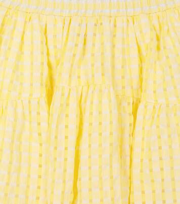 Alma checked seersucker skirt | Paade Mode