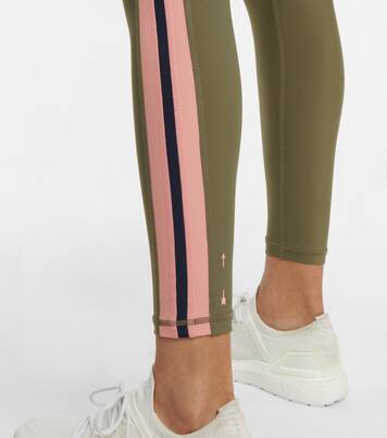 Gestreifte High-Rise Leggings Papillon | The Upside