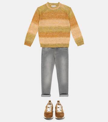 Berlioz striped mouliné sweater | Bonpoint
