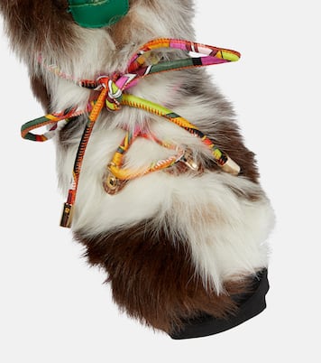 Freezy shearling knee-high boots | Pucci