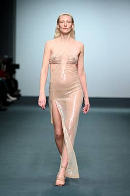 Robe longue à sequins | Nensi Dojaka