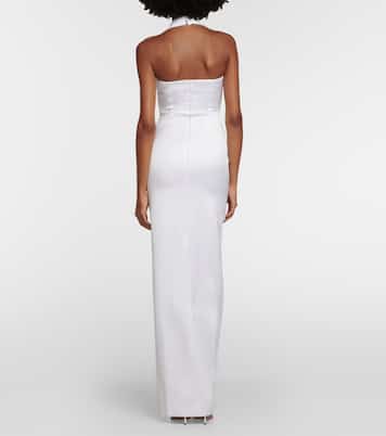 Robe aus Satin | Rasario