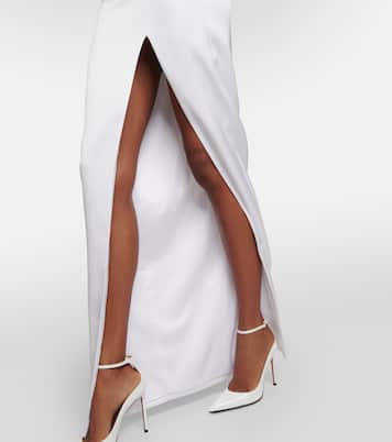 Robe aus Satin | Rasario