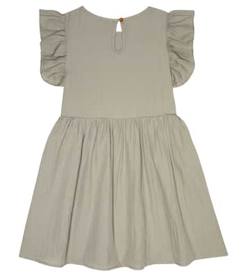 Calis ruffle-trimmed cotton dress | Donsje