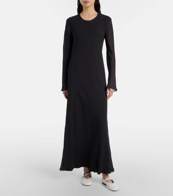 Leather Mary Jane ballet flats | The Row