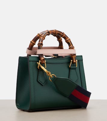 Gucci Diana Mini leather tote bag | Gucci