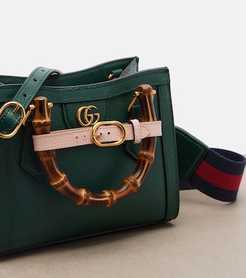 Gucci Diana Mini leather tote bag | Gucci