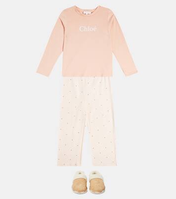 Suede slippers | Chloé Kids