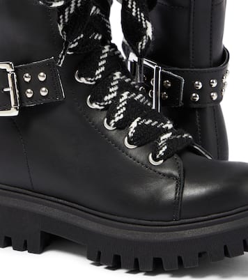 Bottines en cuir à ornements | Monnalisa