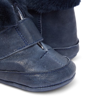 Bébé – Bottines en cuir et shearling | PèPè