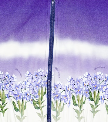 Printed cotton-blend hoodie | Monnalisa