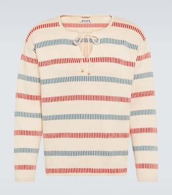 Bay Stripe cotton sweater | Bode