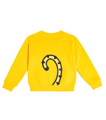 Logo printed cotton sweatshirt | Kenzo Kids