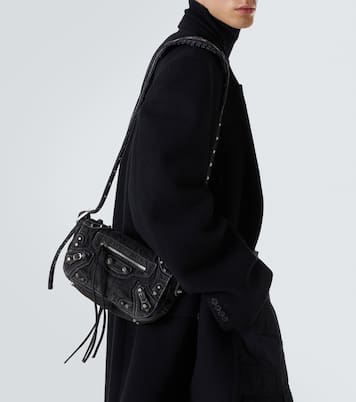 Sac Le Cagole XS en jean | Balenciaga