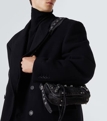 Sac Le Cagole XS en jean | Balenciaga