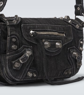 Sac Le Cagole XS en jean | Balenciaga
