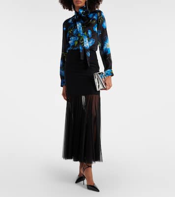 Maxirock mit Tüll | Dolce&Gabbana