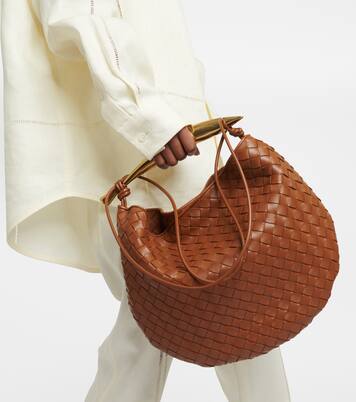 Sac Sardine Large en cuir Intrecciato  | Bottega Veneta