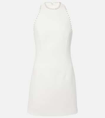 Bridal Verziertes Minikleid Therese aus Crêpe | Rebecca Vallance