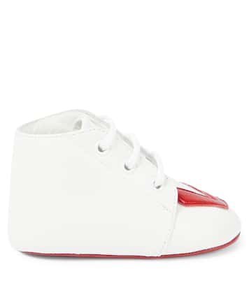 Baby Love leather booties | Christian Louboutin Kids