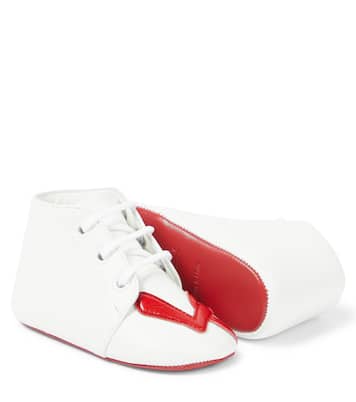 Baby Love leather booties | Christian Louboutin Kids
