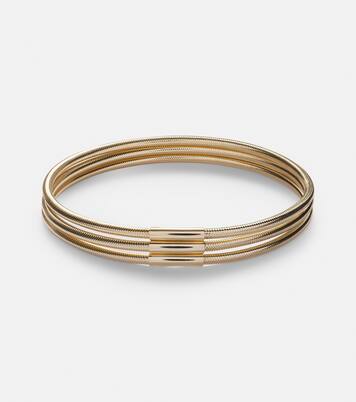 Liquid Gold Stretch 14kt gold bracelet | Stone and Strand