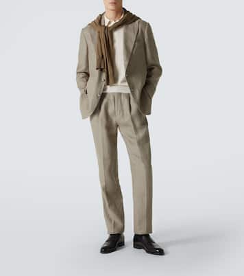 Leather penny loafers | Zegna