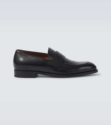 Leather penny loafers | Zegna