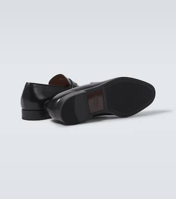 Leather penny loafers | Zegna