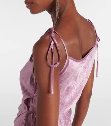 Satin midi dress | Acne Studios