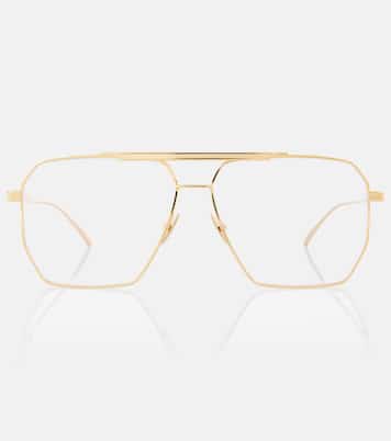 Classic aviator glasses | Bottega Veneta