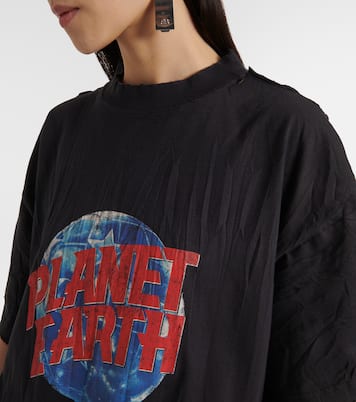 Camiseta Planet Earth de jersey | Balenciaga