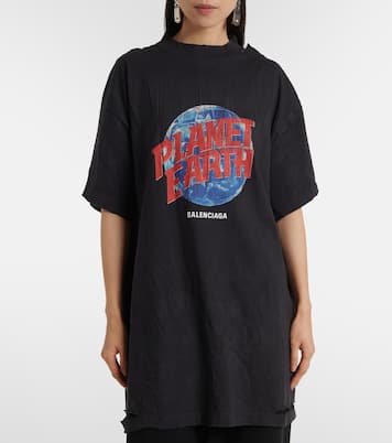 Camiseta Planet Earth de jersey | Balenciaga
