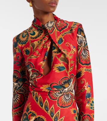 Robe midi à fleurs | Farm Rio