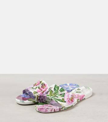 DG floral cutout sandals | Dolce&Gabbana