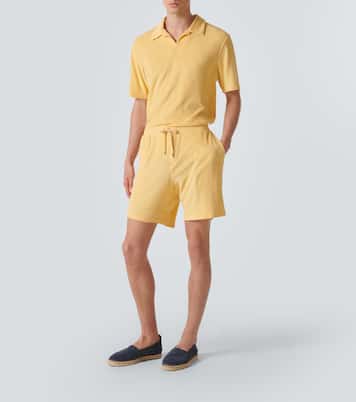 Faustino cotton terry polo shirt | Frescobol Carioca