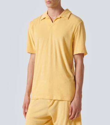 Faustino cotton terry polo shirt | Frescobol Carioca