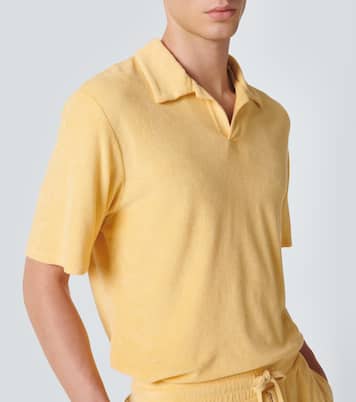 Faustino cotton terry polo shirt | Frescobol Carioca