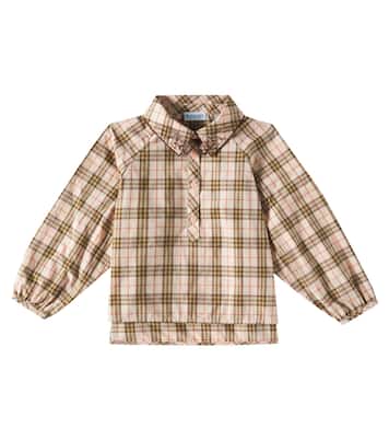 Bluse Burberry Check aus Baumwolle | Burberry Kids