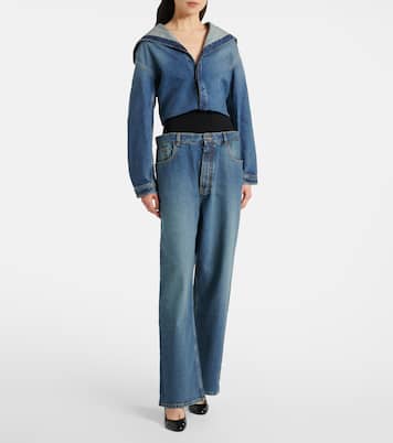 Jeans regular a vita alta | Alaïa