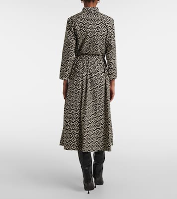 Robe chemise imprimée en coton | Tory Burch