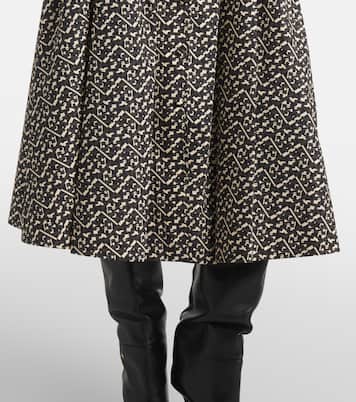 Robe chemise imprimée en coton | Tory Burch