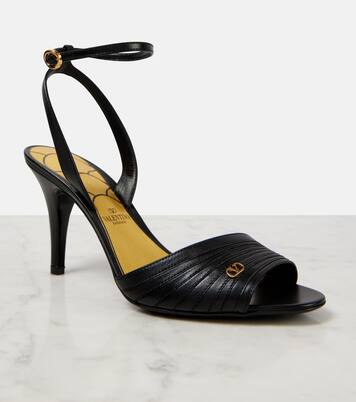 Sandalen Ladycrush 85 aus Leder | Valentino Garavani