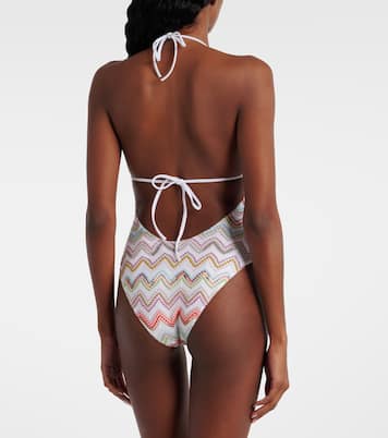 Badeanzug aus Häkelstrick | Missoni