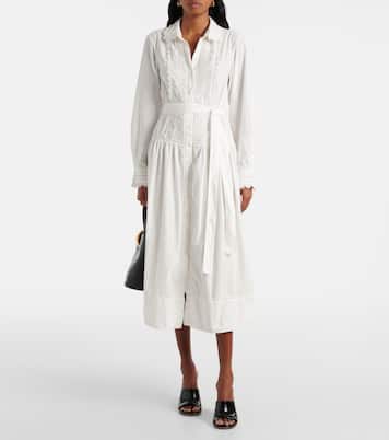 Hemdblusenkleid aus Baumwolle | Ulla Johnson